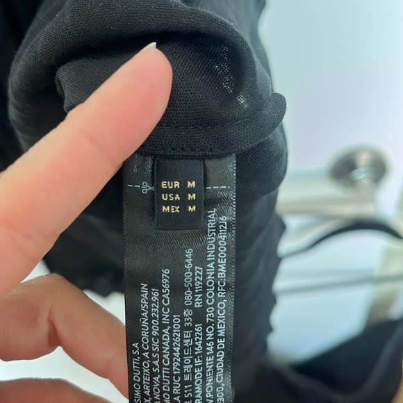 Massimo Dutti Pleated Linen Midi Dress - Picture 7 of 15